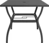 vidaXL Záhradný stôl antracit 81,5x81,5x72 cm Oceľ Náhľad obrázku produktu 1