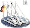 4X PV Halterung 118cm Solarmodul Balkonkraftwerk Flachdach Produktbild-Vorschau 1