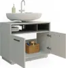 Meuble sous vasque simple Vicco Beatrice Gris 80x64cm, Voir les images du produit 7