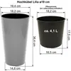 Hochkübel Lilia  ø 19 cm / H=36 cm - anthrazit Produktbild-Vorschau 2