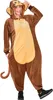 Overall Affe Kostüm braun L/XL Produktbild-Vorschau 4