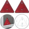 2 x Dreieck Reflektoren für Anhänger mit E4, Katzenaugen Produktbild-Vorschau 3