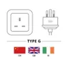 goobay síťový adaptér UK 3-pin pozlacený bílý (Bulk) Náhled obrázku produktu 3