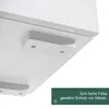SONNI Armoires TV blanches brillantes suspendues en bois Voir les images du produit 15