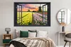 MuchoWow® Poster Aussicht - Tulpen - Sonnenuntergang Produktbild-Vorschau 4