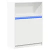 vidaXL Sideboard mit LED Weiß 72x34x100 cm Holzwerkstoff Produktbild-Vorschau 3