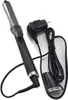 A professional product shot of a curling iron with its power cord and plug, set against a white background. Produktbild-Vorschau