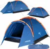 Turistický stan NILS Camp NC6010 Hiker modrý Náhled obrázku produktu 16