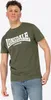 Herren T-Shirt normale Passform FULWOOD Olive/White XL Produktbild-Vorschau 1