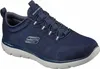 Skechers pánske slip-on tenisky SUMMITS LOUVIN tmavomodré Náhľad obrázku produktu 8