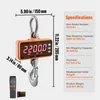 Digitale Hängewaage 1000kg - Kranwaage lbs/kg/N - Zugwaage Produktbild-Vorschau 7