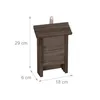 Relaxdays Fledermauskasten, Unterschlupf für Fledermäuse, Produktbild-Vorschau 4