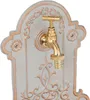 Fontana da parete Relaxdays, stile retrò, con lavabo e Anteprima dell’immagine prodotto 5