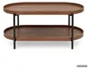 Tavolino da salotto stile loft CORTADO 90 cm ovale con Anteprima dell’immagine prodotto 2