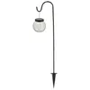 Solar LED Leuchte H70cm Gartenstecker Kugel Crackle-Design Produktbild-Vorschau 4