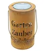 Solar LED Laterne "Gartenzauber" aus Metall mit Echtrost Produktbild-Vorschau 4