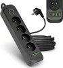 Przedłużacz 4 gniazda 5m LISTWA ZASILAJĄCA czarny + 4x USB Podgląd zdjęcia produktu 1