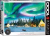 Northern Lights - Yellowknife 1000 części Podgląd zdjęcia produktu 4