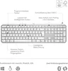Logitech MX Keys S Hellgrau DE (QWERTZ) 920-011566 Logi Produktbild-Vorschau 9
