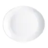 A white plate shown from a top-down perspective against a white background. Produktbild-Vorschau