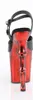 RAPTURE-809-LT Damen Sandale von Pleaser, Schwarz Rot , EU Produktbild-Vorschau 4