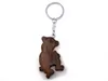 Porte-clés en bois - Singe Voir les images du produit 2