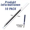 Blaue Kugelschreiberminen, 10er-Packung, 0,5 mm, Produktbild-Vorschau 2
