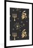 MuchoWow® Gerahmtes Poster Muster - Spirituell - Gold 60x90 Produktbild-Vorschau 1