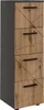 Szafka Midi Vicco Irma Antracyt/Dąb goldkraft 30 x 95 cm z Podgląd zdjęcia produktu 1