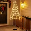 COSTWAY Albero luminoso a LED 150 cm, albero di betulla con Anteprima dell’immagine prodotto 2