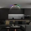 MeLiTec Deckenleuchte mit Ventilator, Deckenlampe mit Produktbild-Vorschau 2