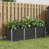 vidaXL, jardinière surélevée noire, 300 x 100 x 91 cm, en Voir les images du produit 2