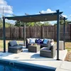 PURPLE LEAF Aluminium Pergola 4x3 m Schiebedach, Produktbild-Vorschau 1