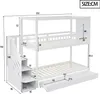 Flieks Etagenbett 90x200cm mit 2 Schubladen, Kinderbett Produktbild-Vorschau 7