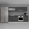 8-częściowa wyposażona kuchnia | Wymiary ok. H. 145 x W. Podgląd zdjęcia produktu 2