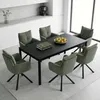 Chaise de salle à manger Duhome avec accoudoirs, pivotante, Voir les images du produit 10