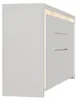 Credenza ProximaX con 4 ante e 2 cassetti, bianco lucido, Anteprima dell’immagine prodotto 13