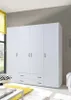 Kleiderschrank "Hamina IV" Weiß Produktbild-Vorschau 1