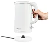 Cloer 4321 Wasserkocher Edelstahl Kunststoff Weiß Produktbild-Vorschau 2