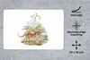 MuchoWow® Mauspad Mousepad Tiger - Schrein - Wald 27x18 cm Produktbild-Vorschau 2