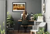 Bild 70x50 MDF-Rahmen Wandkunst Bäume Natur Produktbild-Vorschau 3