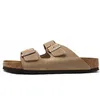 Birkenstock  Arizona Damen Herren Pantolette Nubukleder Produktbild-Vorschau 33