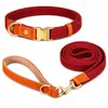 Hundeleine & Halsband Set aus Nylon mit Leder – robust, Produktbild-Vorschau 1