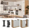 Spülenunterschrank Vicco R-Line Weiß Landhaus 80 cm ohne Produktbild-Vorschau 3