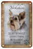Blechschild Spruch 12x18cm Yorkshire Hund Schild Produktbild-Vorschau 1