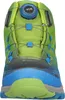 Close-up front view of a single hiking boot. Produktbild-Vorschau