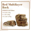 AquaOne Aquarium Naturstein Red Multilayer Rock 25 kg Mix Produktbild-Vorschau 2
