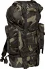 Batoh Brandit Nylon Military Backpack black - UNI Náhled obrázku produktu 2
