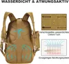 45L taktický batoh velký armádní vojenský vodotěsný batoh Náhled obrázku produktu 8