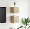 vidaXL TV nástenné skrinky 2 ks Dub Sonoma 30,5x30x30 cm Náhľad obrázku produktu 3